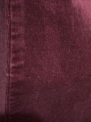 Pantalón pana granate