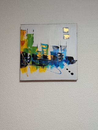 Cuadro abstracto moderno