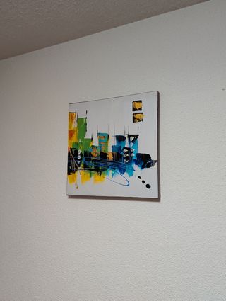 Cuadro abstracto moderno