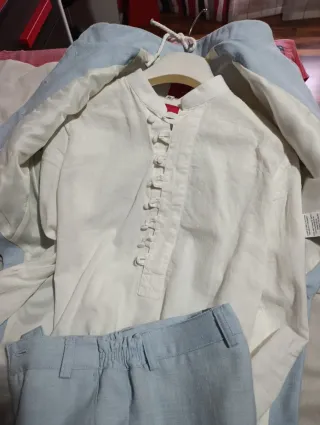 Traje de Comunión Niño Azul cielo hortensia maeso