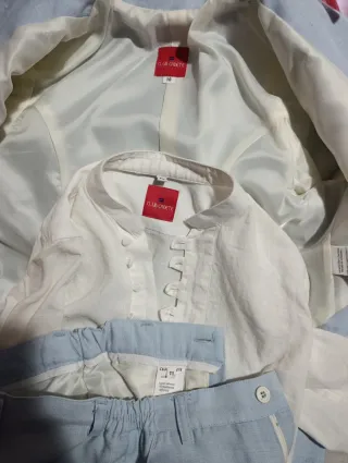 Traje de Comunión Niño Azul cielo hortensia maeso