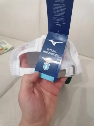 Berretto SS Lazio Mizuno Bianco Verde