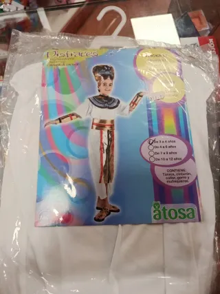 Disfraz faraón niño Atosa