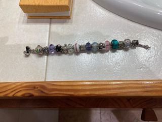 Pulsera abalorios multicolor