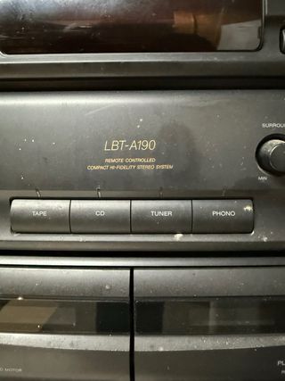 Minicadena Sony LBT-A190