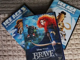 Lote Películas Infantiles Blu-ray y DVD