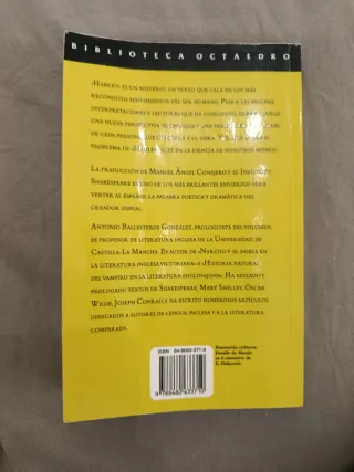 Hamlet (Biblioteca Octaedro) (Spanish Edition)