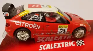 Citroen Xsara T4 WRC Loeb efecto barro Scalextric