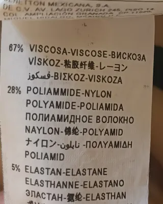 Abito Benetton Beige