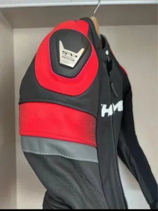 Chaqueta Moto SHIMA STR 2.0 Negra/Roja