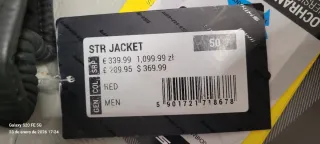 Chaqueta Moto SHIMA STR 2.0 Negra/Roja