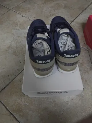 Saucony Donna Tg 36 Blu/Beige