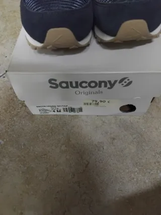 Saucony Donna Tg 36 Blu/Beige