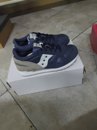 Saucony Donna Tg 36 Blu/Beige