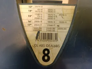 Cadenas Nieve Coche IDEAL ABS 9mm