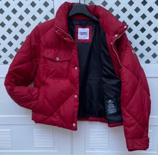 Cazadora Tommy Jeans Roja Talla M