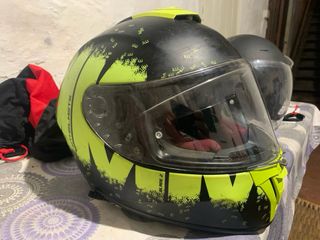 Casco integral + Casco enduroMotocross