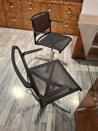 Conjunto de Mesas y libreria de oficina moderna