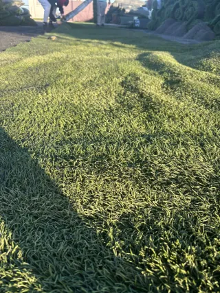 Césped artificial para exteriores