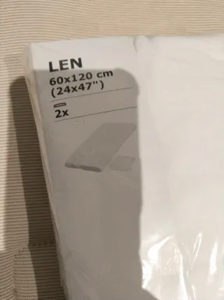 Bajera cuna Len Ikea 60x120 cm (2 uds)