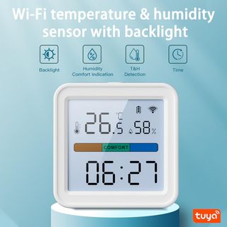 Sensore Temperatura e Umidità Tuya Wi-Fi