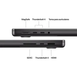MacBook Pro 14 M5 16GB 512GB 10-Core GPU Negro