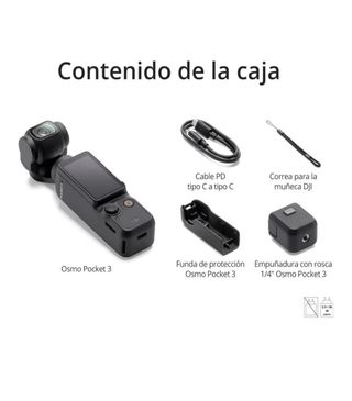 DJI Osmo Pocket 3 Cámara