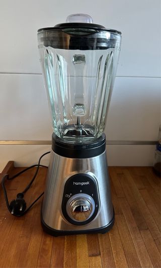 Batidora Vaso Homgeek 700W Cristal 1.5L