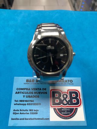 Reloj Lotus 9928 Plata