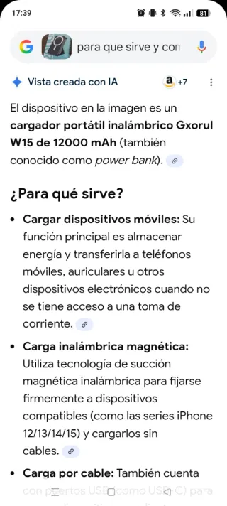 Power Bank Magnético 12000 mAh