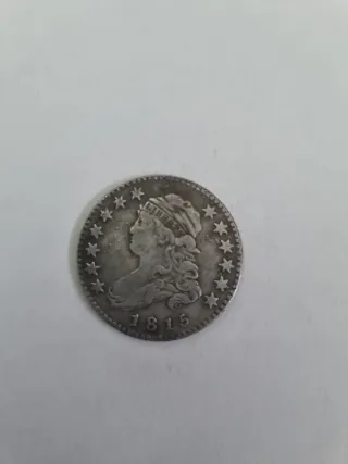 COPIA Moneda 25 centavos Dólar 1815