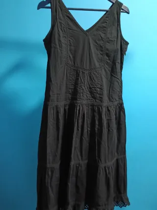 Vestido negro vintage talla M