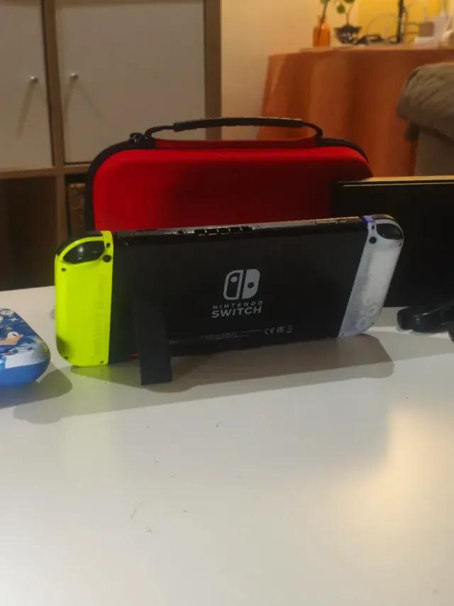 Nintendo switch con accesorios