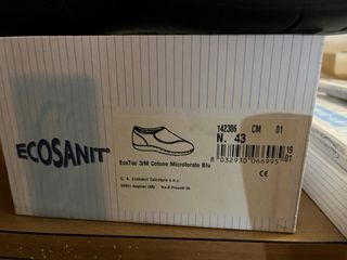 Ciabatte Ecosanit e calze post-operatorie