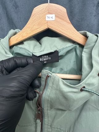 Giacca donna verde taglia 42
