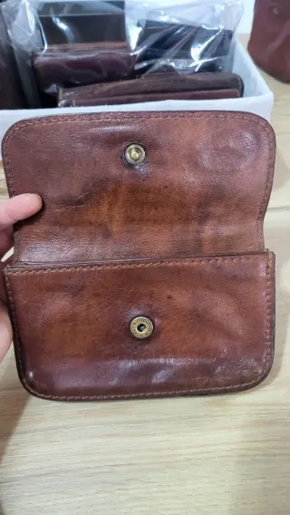 Portafoglio The Bridge Pelle Marrone