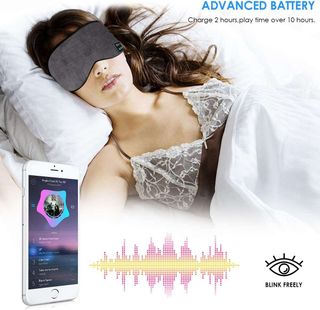 Antifaz Bluetooth para Dormir con Auriculares