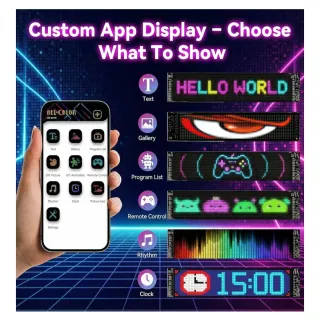 2 Pantallas LED Programables SOONHUA