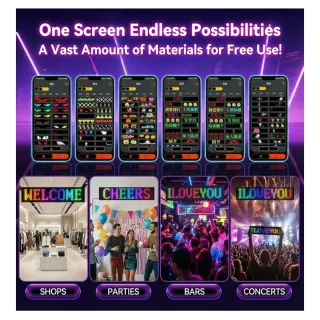 2 Pantallas LED Programables SOONHUA