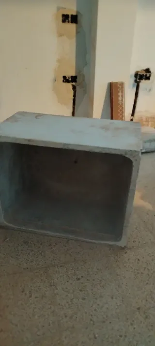 Fregadero de piedra rústico