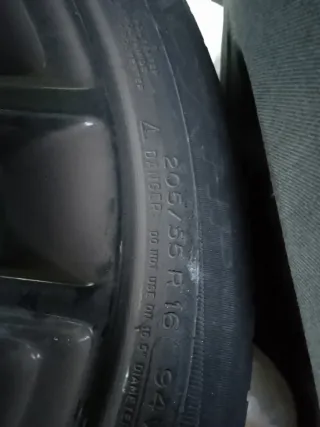 Llantas 16 con neumáticos 205/55/16
