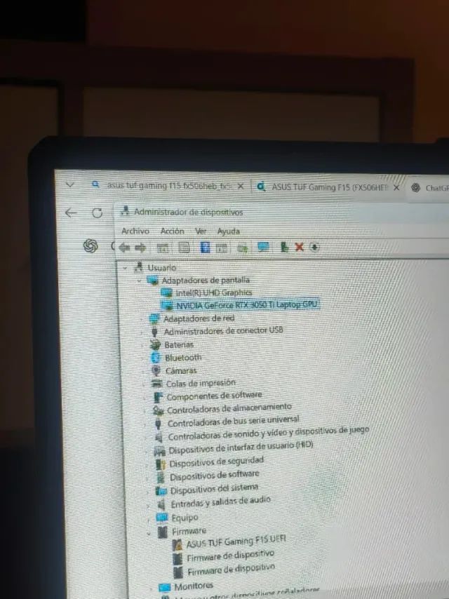 COMO NUEVO Asus TUF Gaming F15