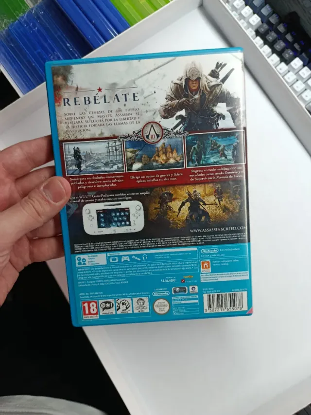 Assassin's Creed III Wii U Completo PAL España