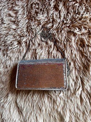 Bolso fiesta lentejuelas Mango