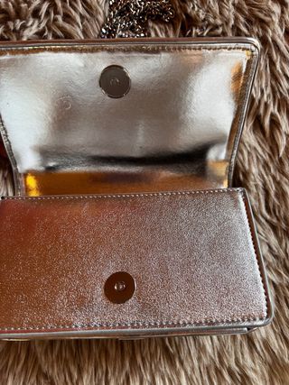 Bolso fiesta lentejuelas Mango