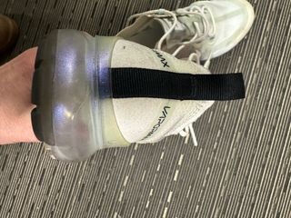 Nike Air Vapormax Plata/Blanco