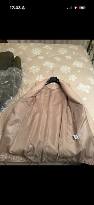 Cappotto lungo donna beige