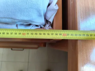 Habitación nido completa madera, 2 camas y mesilla