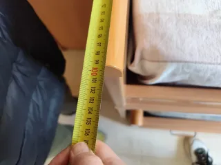 Habitación nido completa madera, 2 camas y mesilla