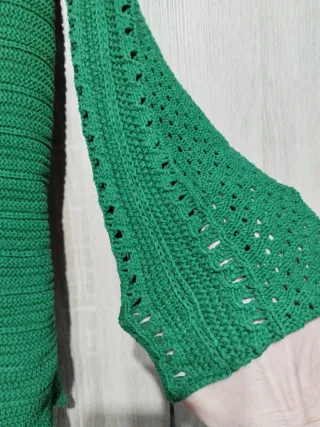 Jersey Cortefiel verde mujer talla M